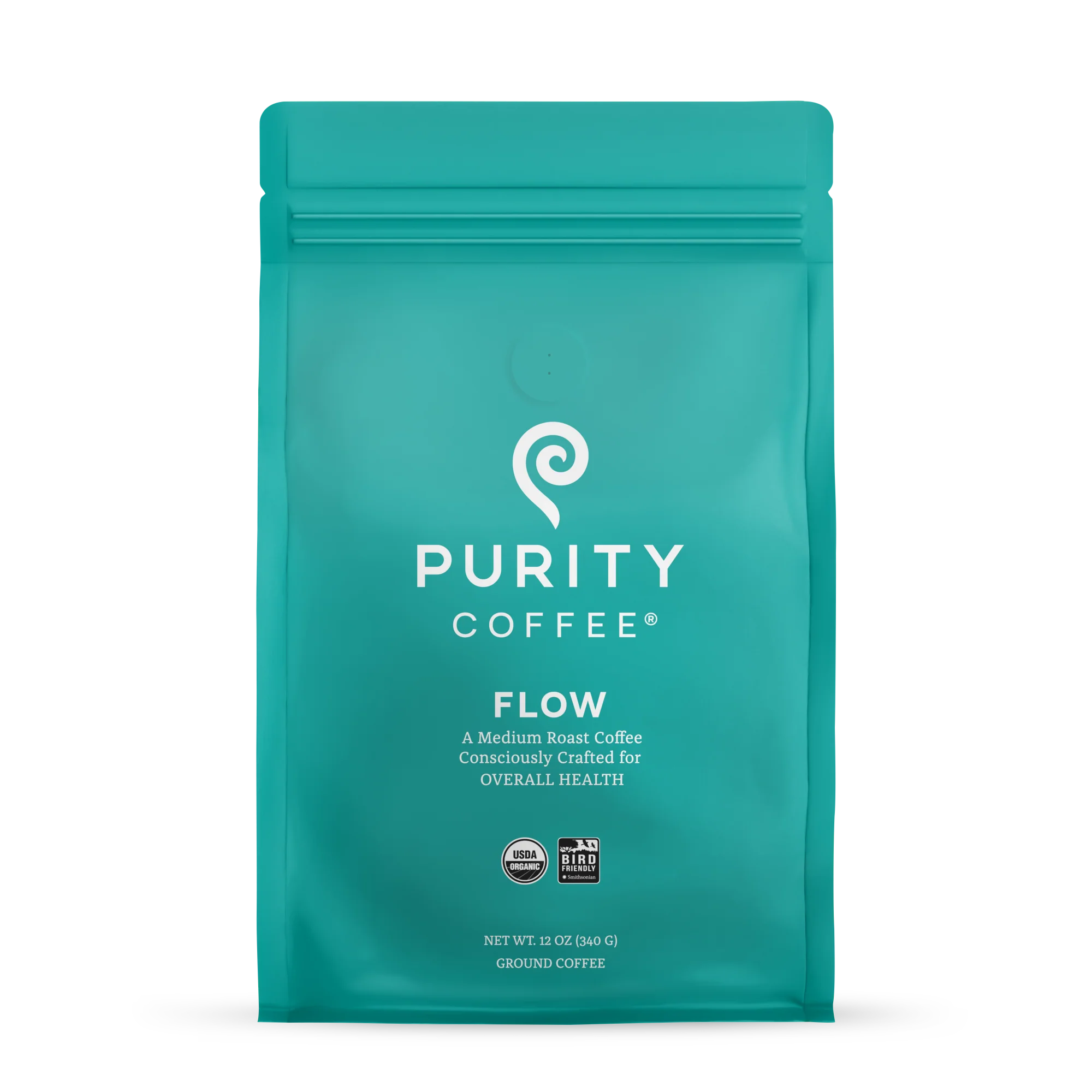 FLOW: Original Medium Roast Whole Bean Organic Coffee - Image 4